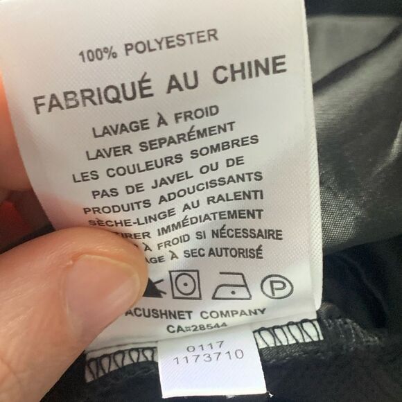 Black and Gray Footjoy Quarter-Zip Pullover - Picture 6 of 7